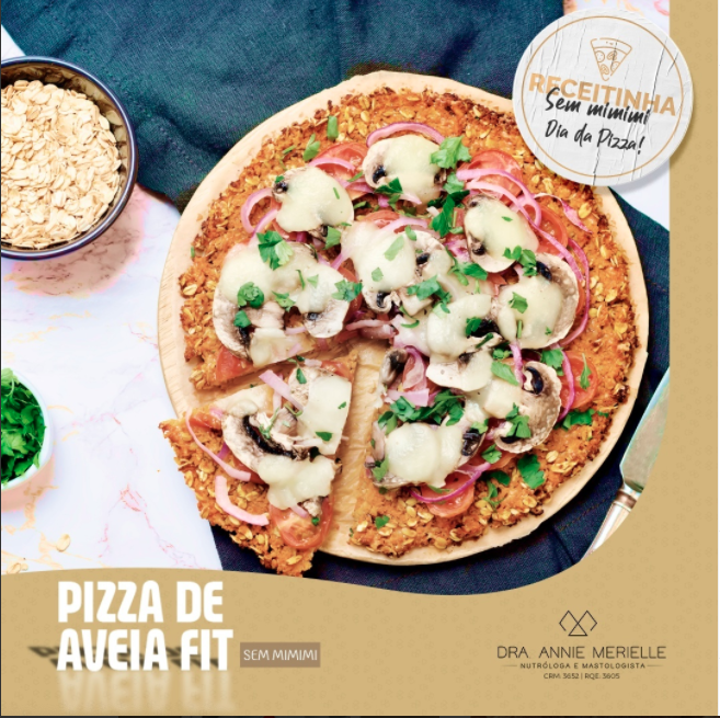 Pizza de Aveia Fit